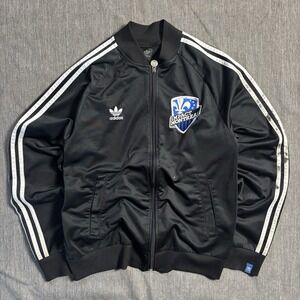 Adidas Black Montreal Impact track jacket